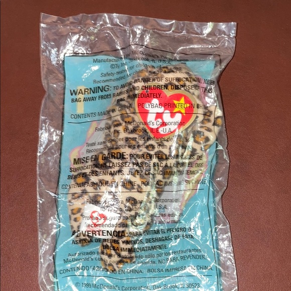 McDonald's TY Freckles the Leopard Toy - Picture 2 of 3
